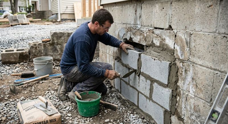 Block Wall Repair in Eustis, FL