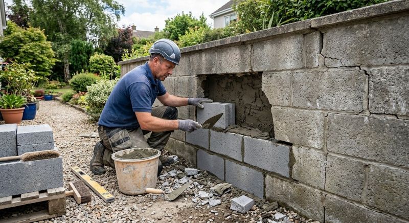 Block Wall Repair in Longwood, FL