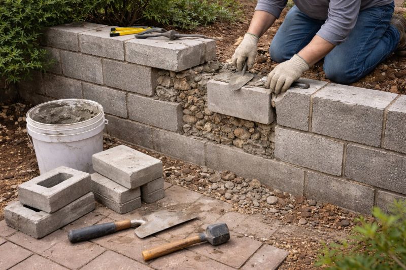 Block Wall Repair in Volusia County, FL