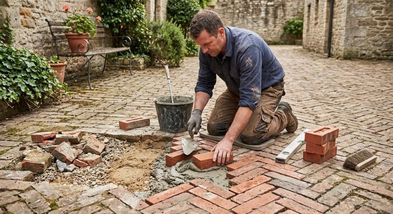 Brick Flatwork Repair in Sanford, FL