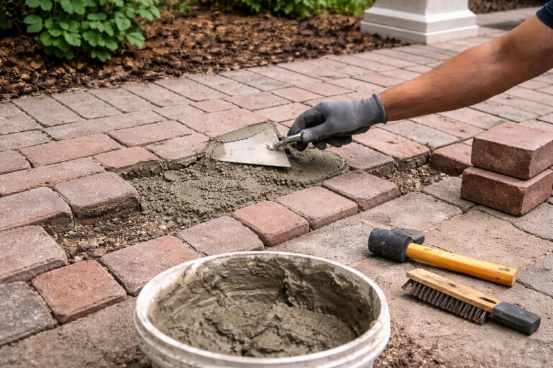 Brick Flatwork Repair in Winter Springs, FL