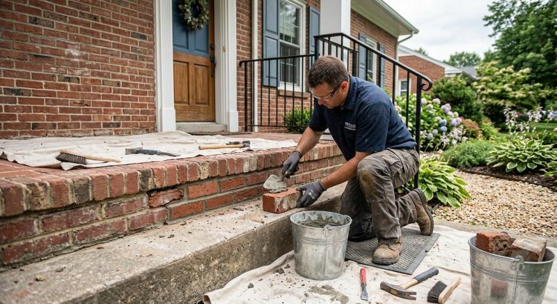 Brick Stairs Repair in Port Orange, FL