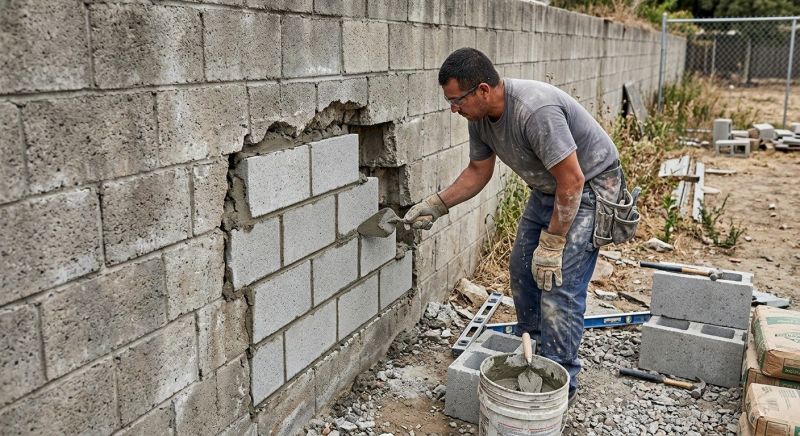 Brick Wall Repair in De Leon Springs, FL