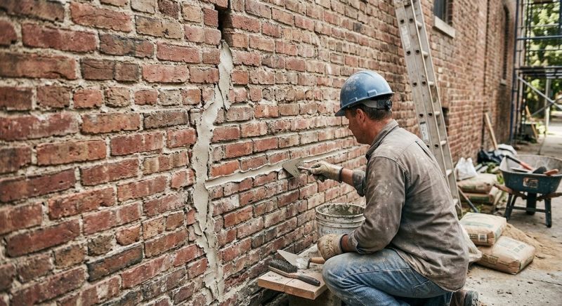 Brick Wall Repair in Geneva, FL
