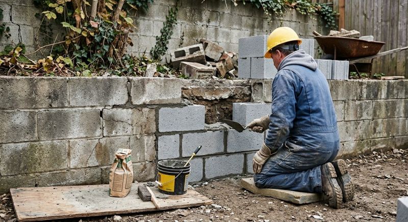 Concrete Block Repair in Debary, FL