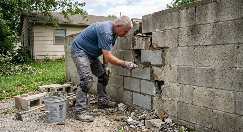 Concrete Block Repair in Osteen, FL