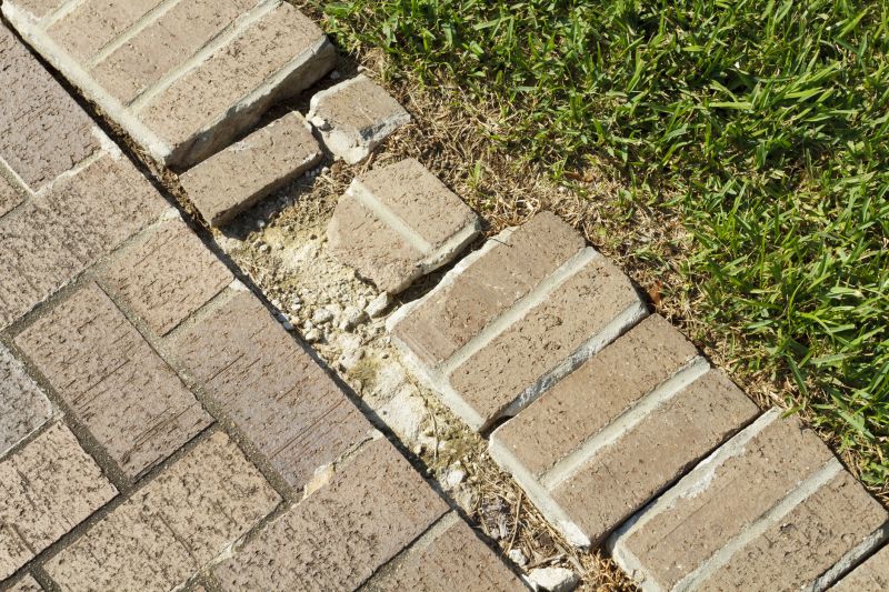 Entryway Brick Repair in Deland, FL
