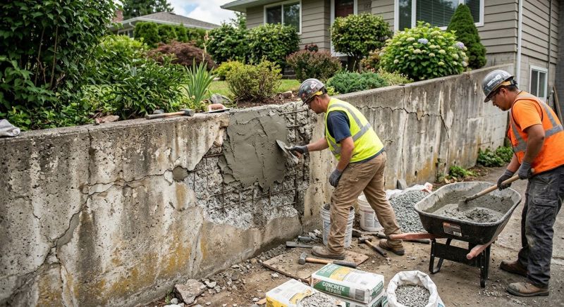 Retaining Wall Repair in Debary, FL