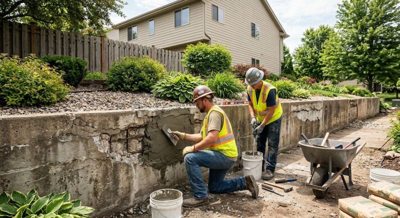 Retaining Wall Repair in Debary, FL