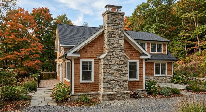 Stone Chimney Installation in Astor, FL