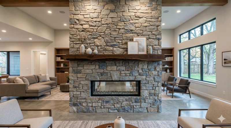 Stone Chimney Installation in Winter Springs, FL