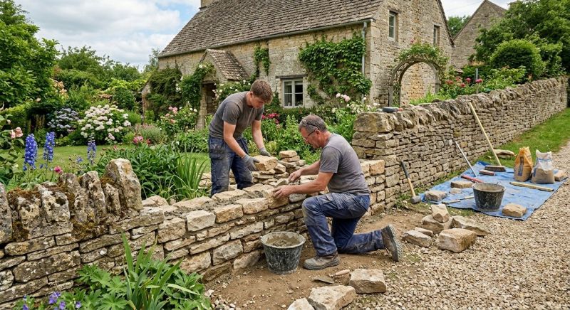 Stone Wall Repair in Astor, FL